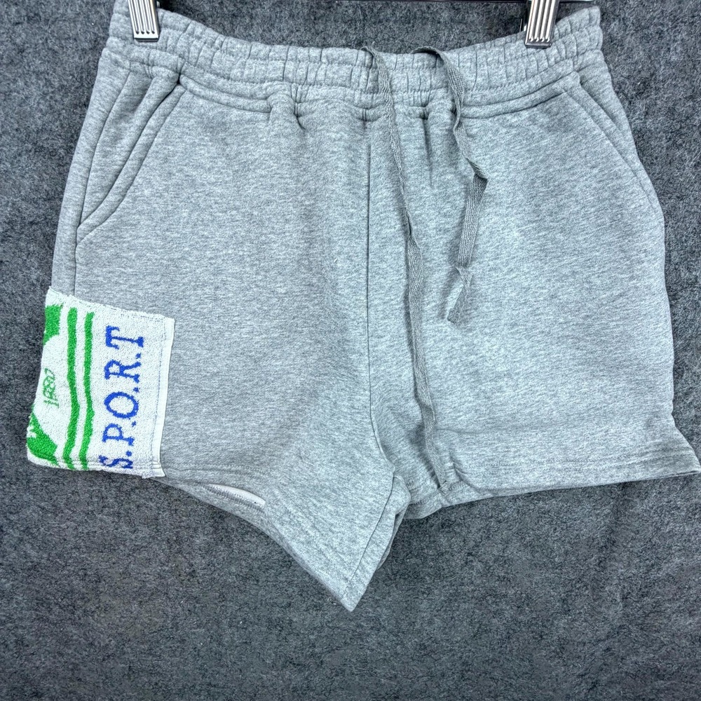 Atoir‎ The Sport Club Sweat Shorts Womens 4 Gray Cotton Fleece Cozy Performance